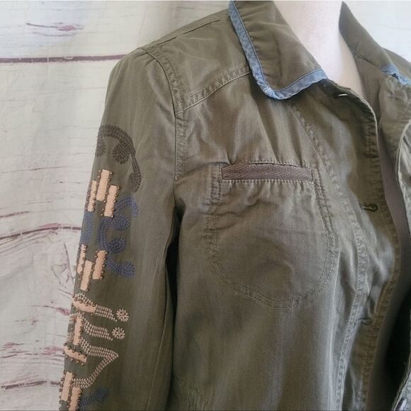 Anthropologie Hei Hei Adventurer Shirt Jacket Size XS - Picture 4 of 8